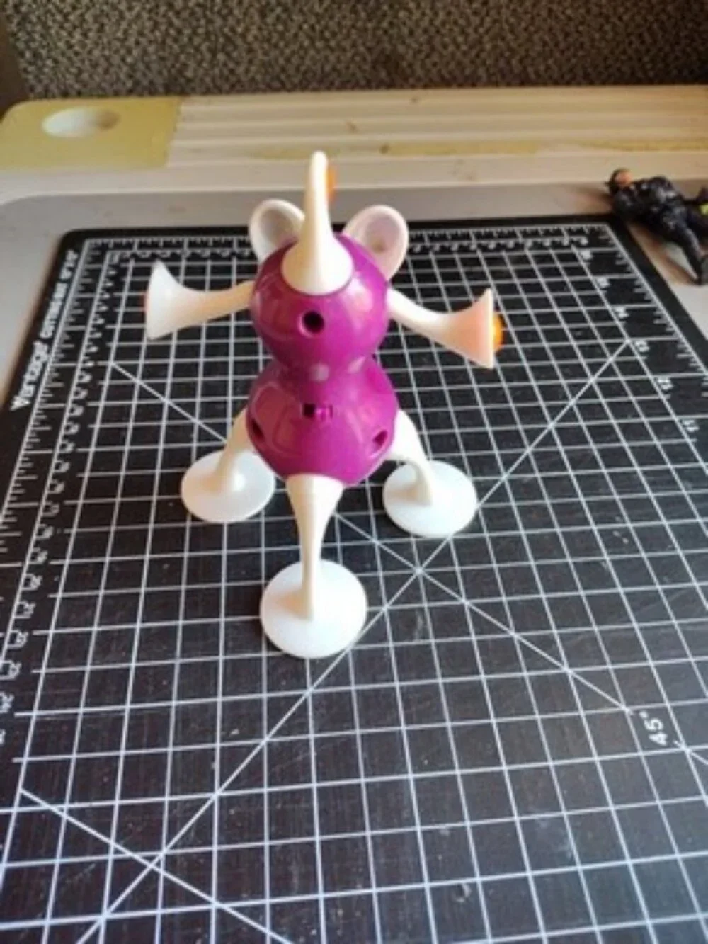 2006 McDonald's Purple Orange Zizzle Happy Meal Toy